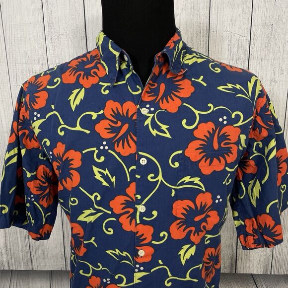 Reyn Spooner Other - Phil Edwards Reyn Spooner Men's XL Blue Cotton Button-Front Hawaiian Shirt